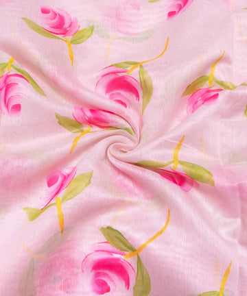 Buy Printed Chanderi Fabric online